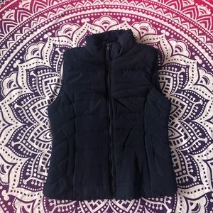 Navy blue vest